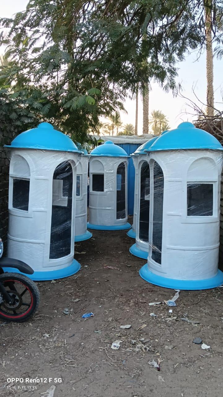 اكشاك امنيه وحراصه كرفانات للبيع