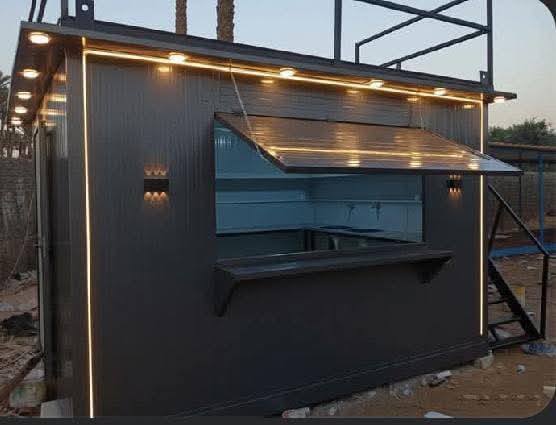 مطاعم أو فودتراك عزل حراري للبيع