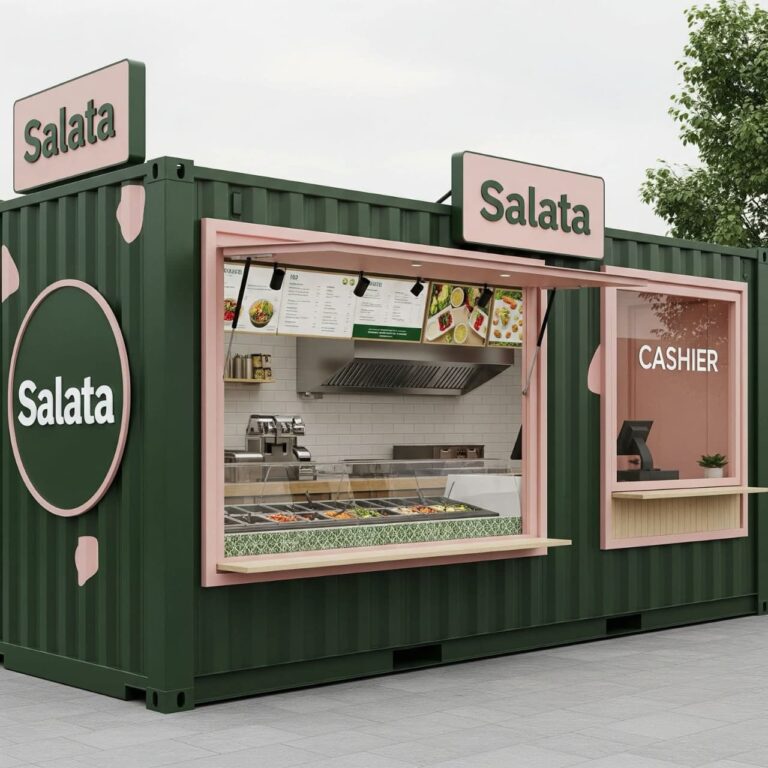 كرفانات مطاعم بأفخم الأشكال